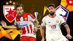 Nhận định bóng đá Crvena Zvezda vs Lille, 00h45 ngày 27/2: Phát huy lợi thế lượt đi